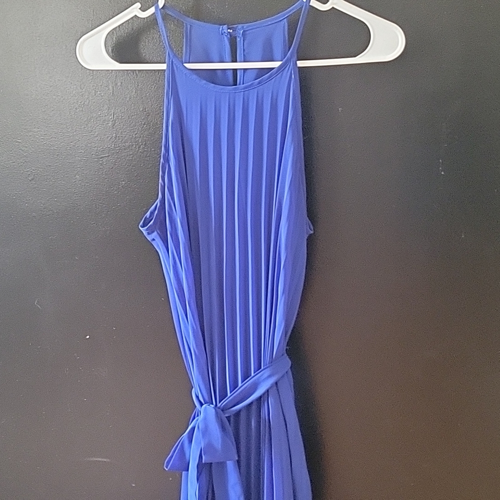 Royal blue dress